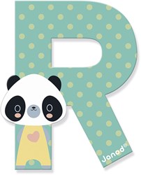Janod wooden toy - Alphabet letter R educational