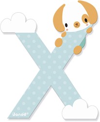 Janod wooden toy - Alphabet letter X educational