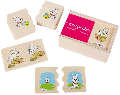 Beleduc wooden puzzle Cognito spatiality educational toy-2