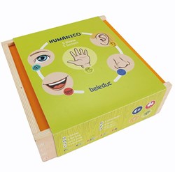 Beleduc educational game HUMANICO 5 Senses - learn about the five senses
