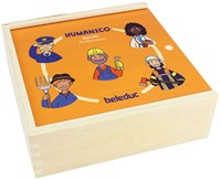 Beleduc educational puzzle game HUMANICO Professionals occupations-3