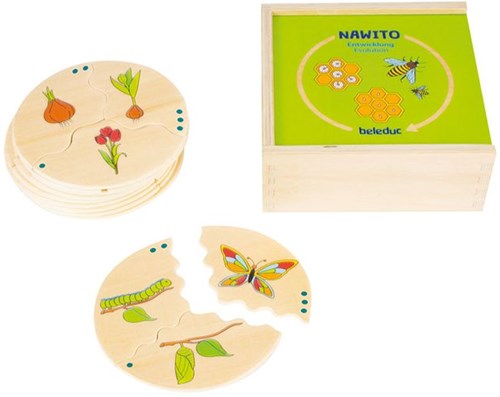Beleduc Nawito nature evolution wooden educational toy for kids-2