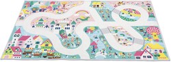 Janod play mat - enchanted kingdom - non-slip kids rug