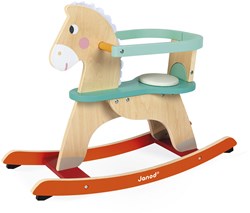 Janod rocking horse Ogalo wooden toy - classic and safe play