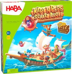 Haba !!! Game - Kapitein Pepe, Schat der zeven (Dutch) = German 1307037001 - French 1307037003