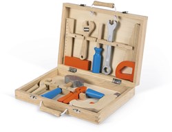 Janod wooden toolbox Brico'kids - toy tool set for children