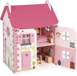 Janod dollhouse Mademoiselle - wooden playhouse with accessories