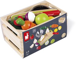 Janod Green Market Fruit and Vegetable Maxi Set