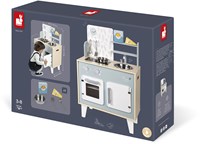 Janod wooden toy kitchen Plume with accessories - play kitchen-2