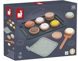 Janod wooden cookie baking set - Shiny Grandma - pretend play kitchen toy