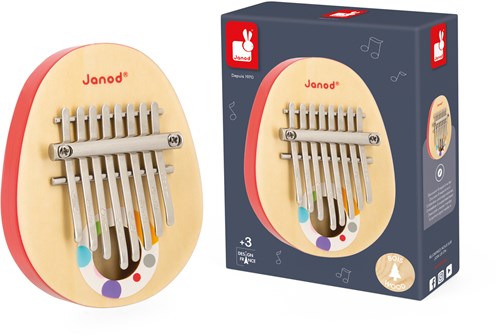 Janod Confetti - Kalimba thumb piano-3