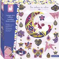 Janod Atelier - Glitter Dreamcatcher craft set for kids
