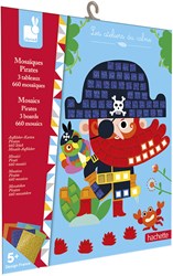 Janod mosaic toy - Pirate craft set for kids