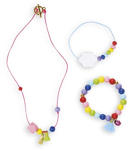 Janod Atelier Bijoux Jewellery making Rainbow
