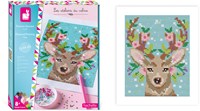Janod Diamond Painting Craft Set Deer Creative Toy-2