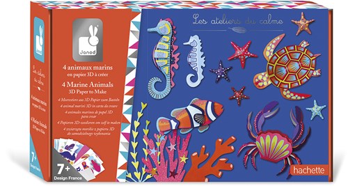 Janod Atelier 3D sea creatures