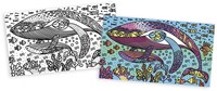 Janod painting - Magic ocean painting craft set for kids-3