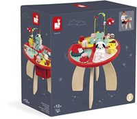 Janod wooden activity table - Baby Forest - interactive toy-2
