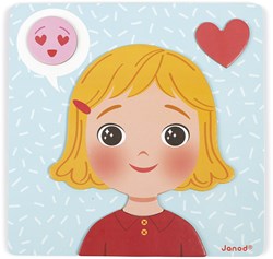 Janod magnetic game emotions - educational toy for children