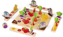 Janod board game - educational kids game Garden Panic!