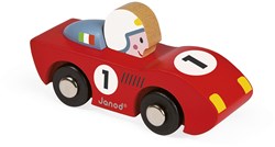 Janod wooden racing car - Story Racing Speed - red or blue - toy car