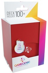 Gamegenic deck box storage 100+ cards red trading card holder