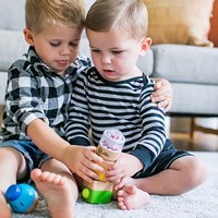 Baby Einstein building blocks fundamentals sensory toy 4-piece