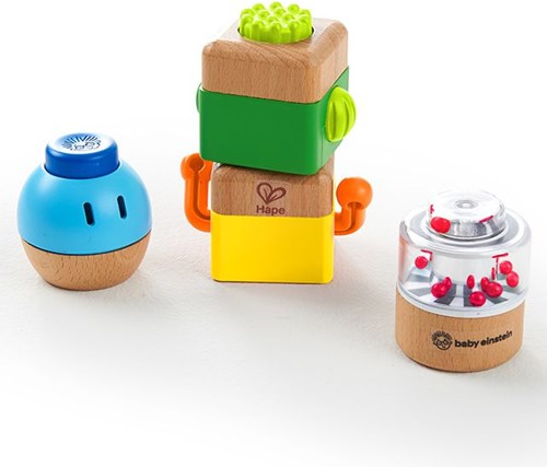 Baby Einstein building blocks fundamentals sensory toy 4-piece-2