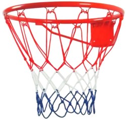 HOT Sports + Toys basketball net red white blue nylon for basketball hoop