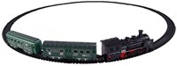 Johntoy steam train toy set - classic railway tracks 13-piece-2