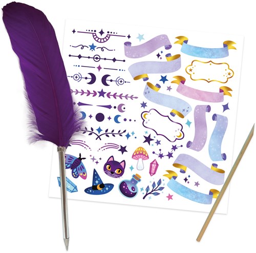 Janod Atelier - Magic school - Spellbook diary with lock and pen-3
