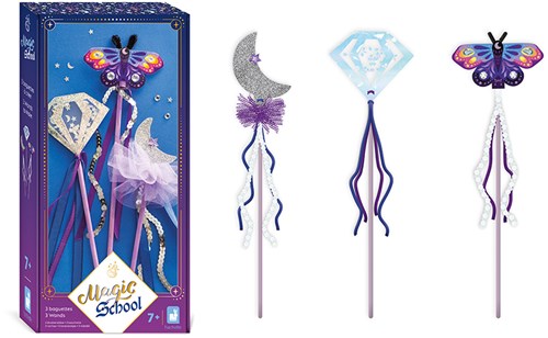 Janod Magic School - Creative Magic Wand Craft Set for Kids-2