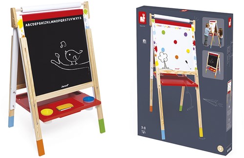 Janod blackboard - adjustable chalkboard and whiteboard Splash-3