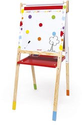 Janod blackboard - adjustable chalkboard and whiteboard Splash