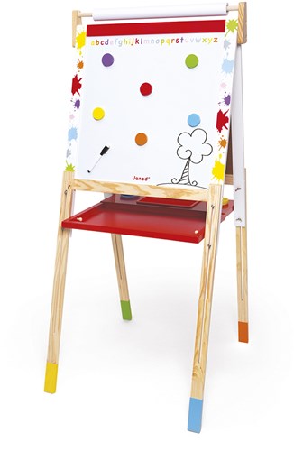 Janod blackboard - adjustable chalkboard and whiteboard Splash
