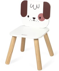 Janod kids chair dog - wooden toddler furniture for playroom