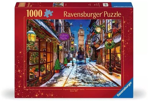 Ravensburger puzzle Weihnachtszeit - 1000 pieces Christmas jigsaw