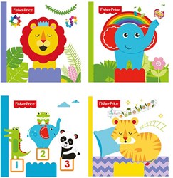 Fisher-Price cardboard book animal sounds - educational baby book