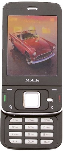 Johntoy mobile toy phone red with sound and batteries-2