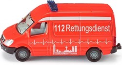 SIKU Ambulance toy car red - emergency vehicle for kids