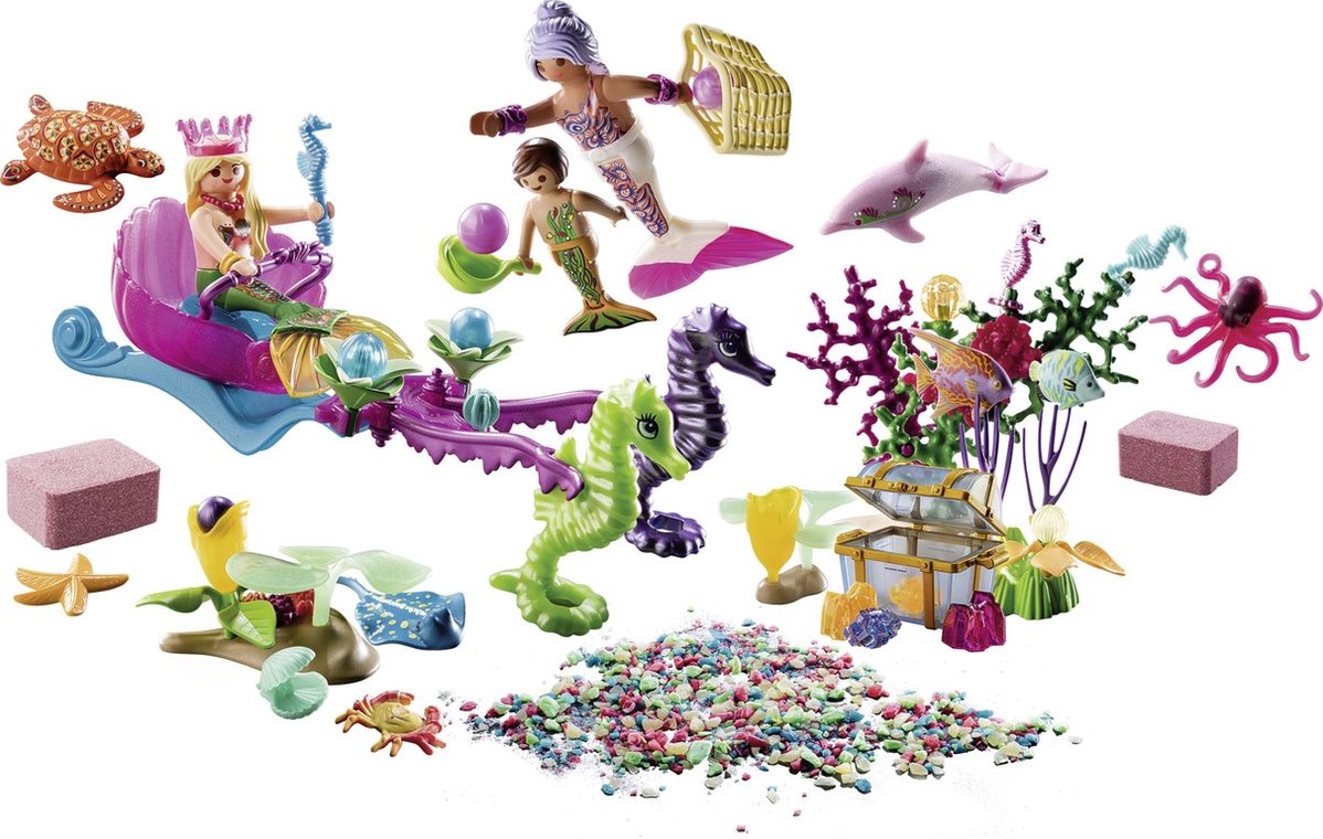 Playmobil 70777 Advent Calendar Bathtime Fun Magical Mermaids