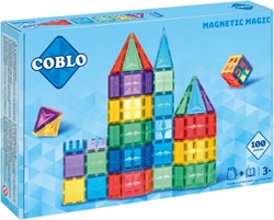 Coblo Toy Magnetic Tiles Classic 100 Pieces