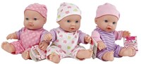 Baby doll toy 20 cm - 3 assorted - colorful gift for kids