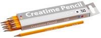 Creativ Company HB pencils set - Triangular, 12 pieces, 7 mm thick-2