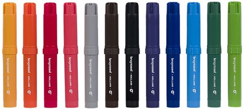 Bruynzeel Bruynzeel 12 big point felt tip pen 60122012-3