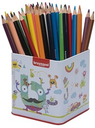 Bruynzeel Triple Kleurpotloden Blik met 48 Kleuren