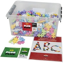 Plus-Plus building blocks BIG pastel 400 pieces creative toy