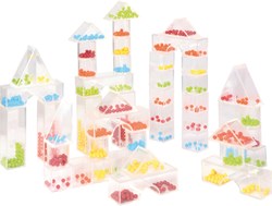 Eduplay building blocks - colorful pearl blocks set of 50 pieces - educational toy