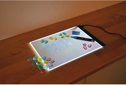 Eduplay LED light board A4 light table for creative play and learning