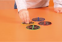 Eduplay spinning top toy Laser spin set of 12 - multicolor cardboard-2